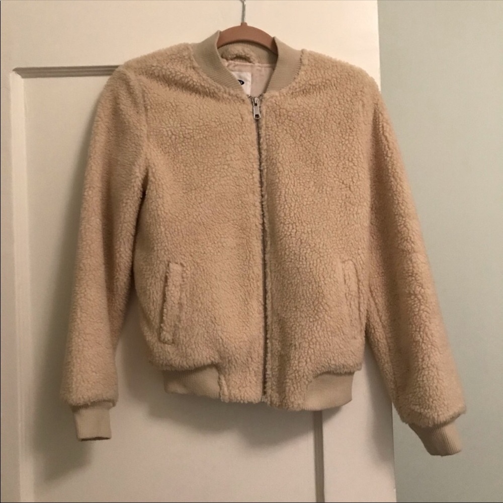 Sheep shearling coat